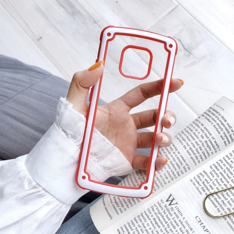 For Huawei Mate 20 Candy-Colored TPU Transparent Shockproof Case
