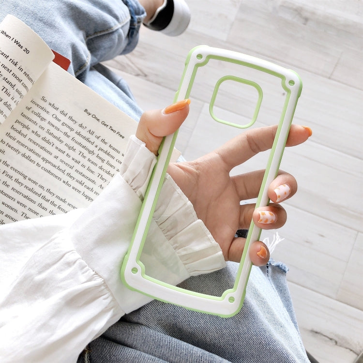 For Huawei Mate 20 Pro Candy-Colored TPU Transparent Shockproof Case