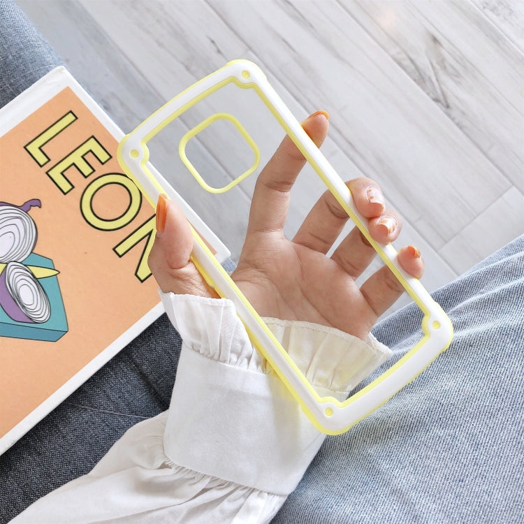 For Huawei Mate 20 Pro Candy-Colored TPU Transparent Shockproof Case