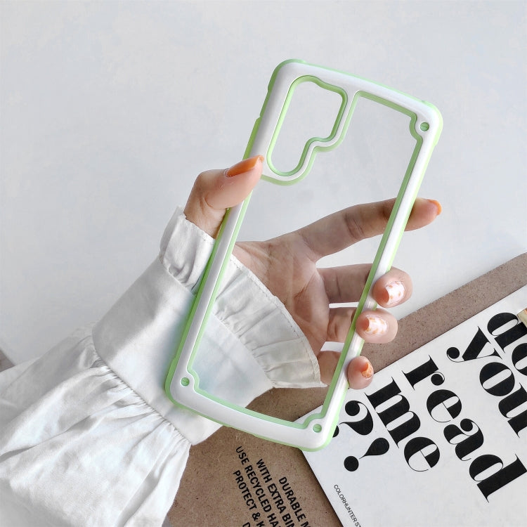For Huawei P30 Pro Candy-Colored TPU Transparent Shockproof Case