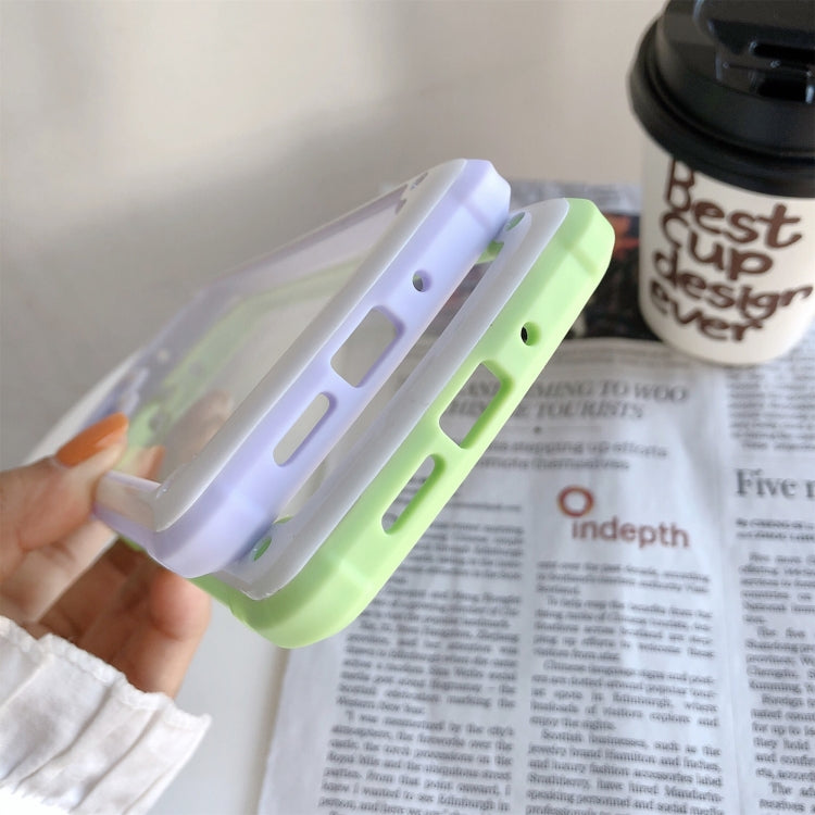 For Huawei P30 Pro Candy-Colored TPU Transparent Shockproof Case