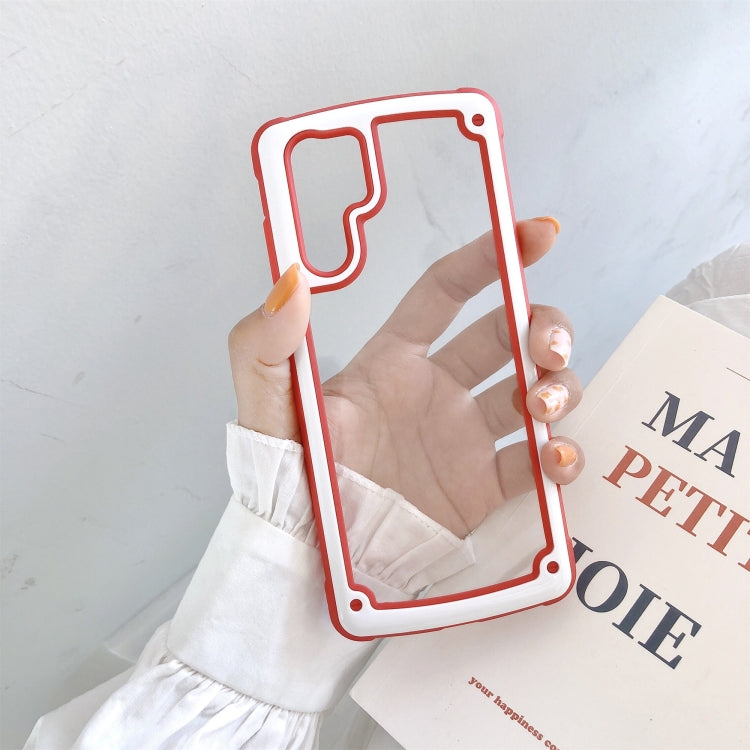 For Huawei P30 Pro Candy-Colored TPU Transparent Shockproof Case