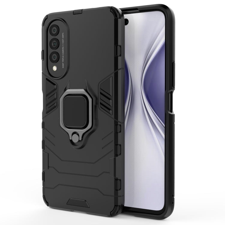 For Honor X20 SE PC + TPU Shockproof Protective Case with Magnetic Ring Holder