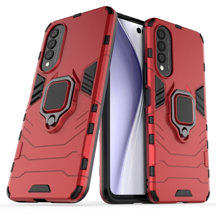 For Honor X20 SE PC + TPU Shockproof Protective Case with Magnetic Ring Holder