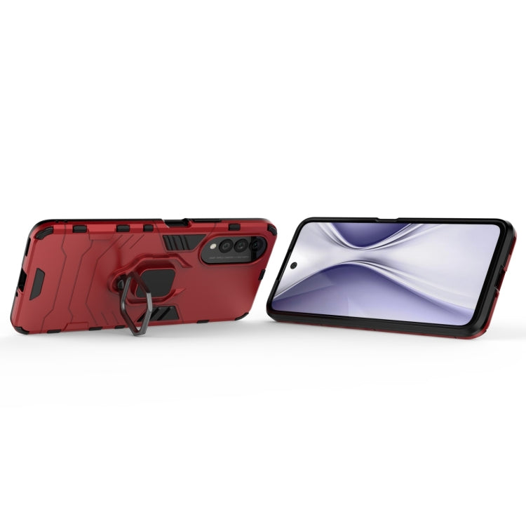 For Honor X20 SE PC + TPU Shockproof Protective Case with Magnetic Ring Holder