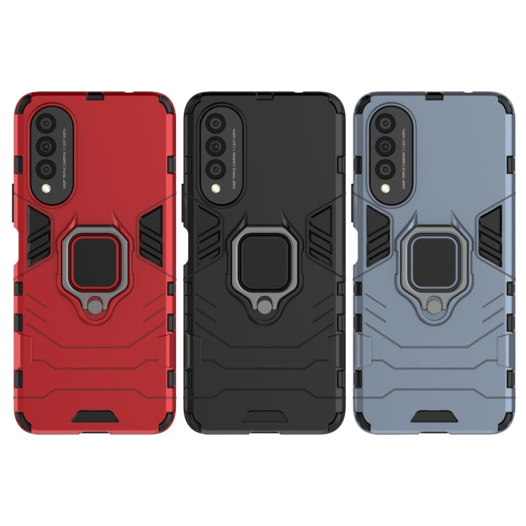 For Honor X20 SE PC + TPU Shockproof Protective Case with Magnetic Ring Holder