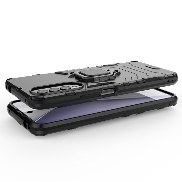For Honor X20 SE PC + TPU Shockproof Protective Case with Magnetic Ring Holder
