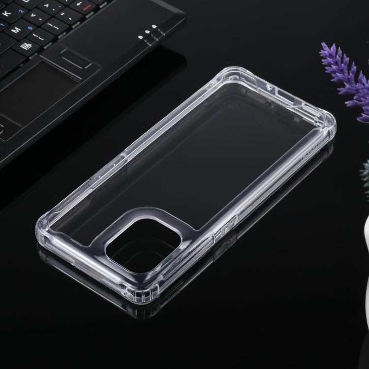For OPPO Find X3 / X3 Pro Four-corner Shockproof Transparent TPU + PC Protective Case