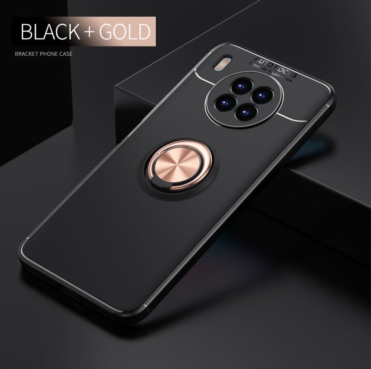 For Huawei nova 8i Metal Ring Holder 360 Degree Rotating TPU Case