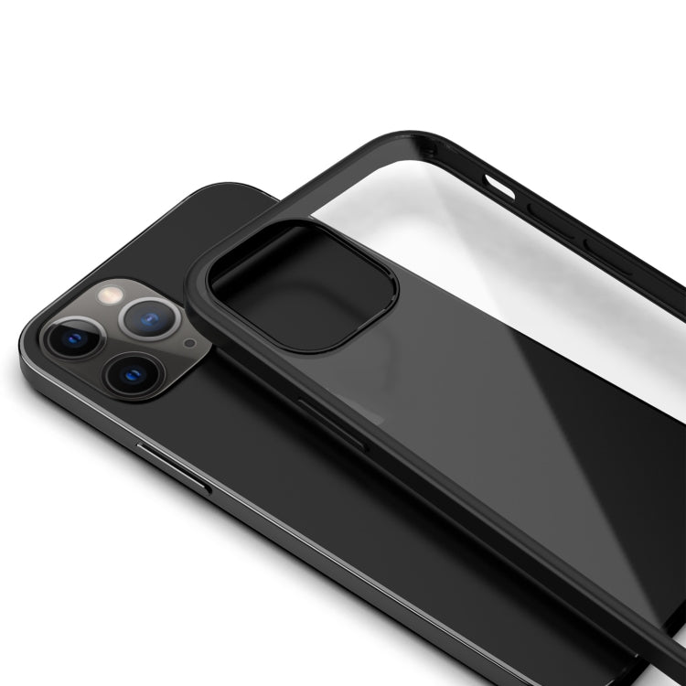 For iPhone 12 / 12 Pro Clear Acrylic + TPU Four-corner All-inclusive Shockproof Case