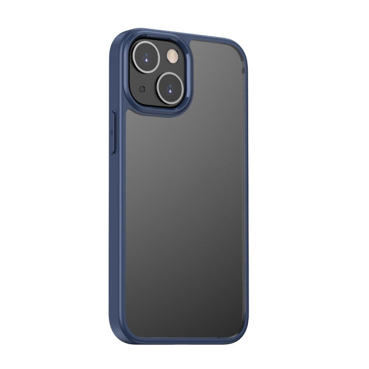 For iPhone 13 Clear Acrylic + TPU Four-corner All-inclusive Shockproof Case