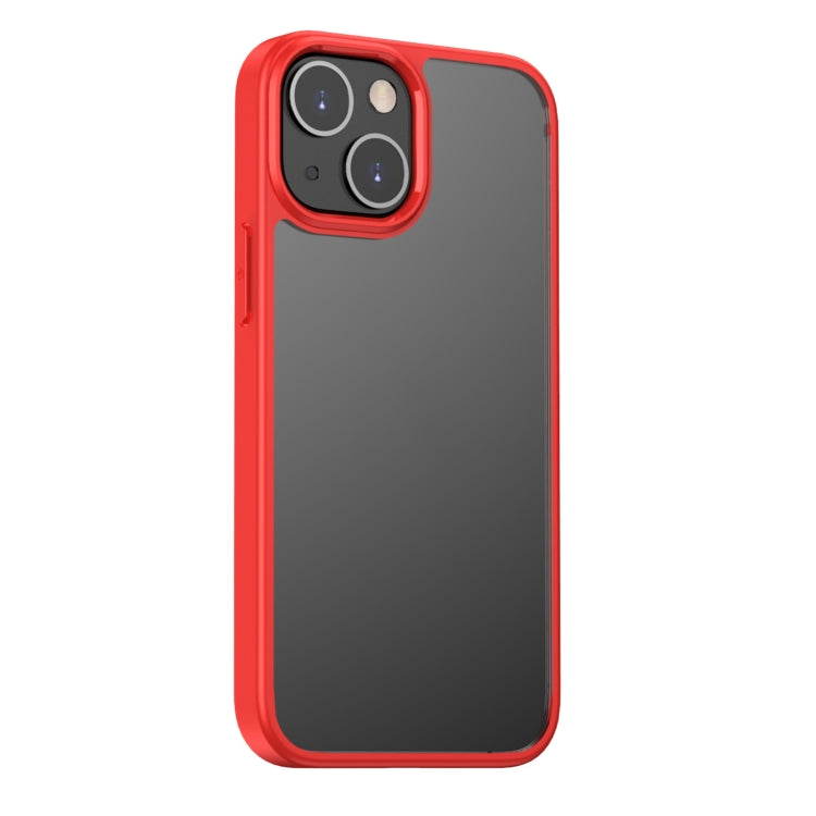 For iPhone 13 Clear Acrylic + TPU Four-corner All-inclusive Shockproof Case