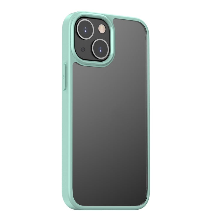 For iPhone 13 Clear Acrylic + TPU Four-corner All-inclusive Shockproof Case