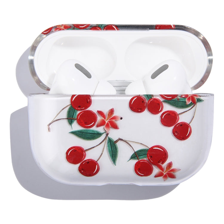 Fruit Pattern Anti-fall Wireless Earphone PC Protective Case For AirPods Pro