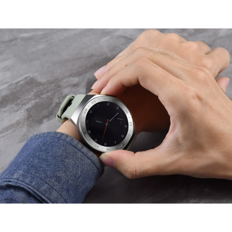 For Huawei Watch GT2e Smart Watch Stainless Steel Bezel Ring, Style:A Version Time