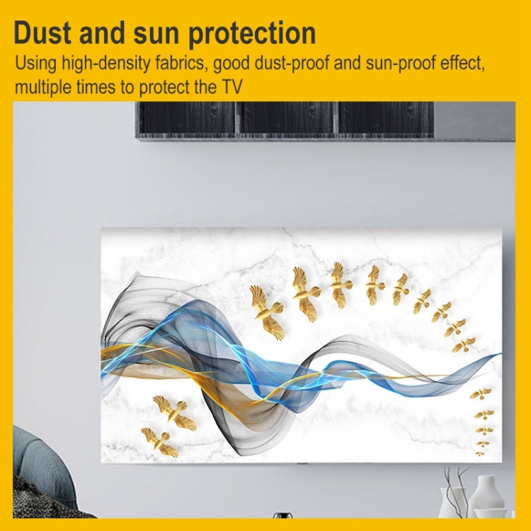 Household Cloth Dust-proof Cover for Television, Size:42-43 inch
