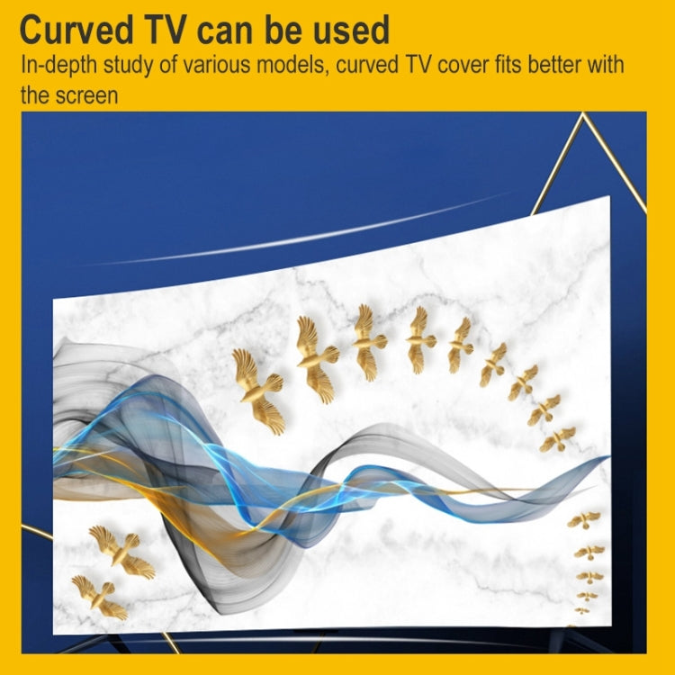 Household Cloth Dust-proof Cover for Television, Size:42-43 inch