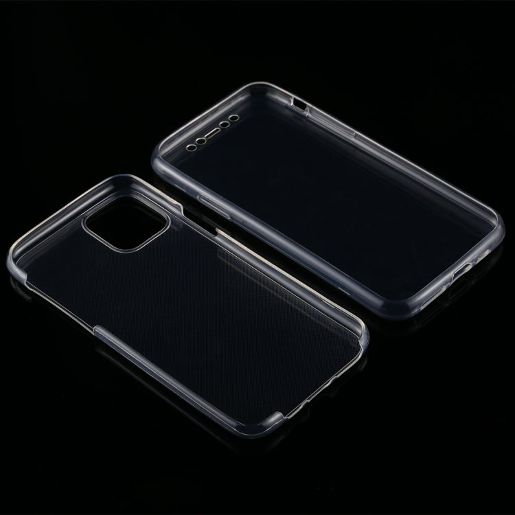 For iPhone 11 Pro Ultra-thin Double-sided Full Coverage Transparent TPU Case