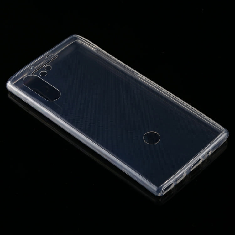 For Galaxy Note 10 Ultra-thin Double-sided Full Coverage Transparent TPU Case