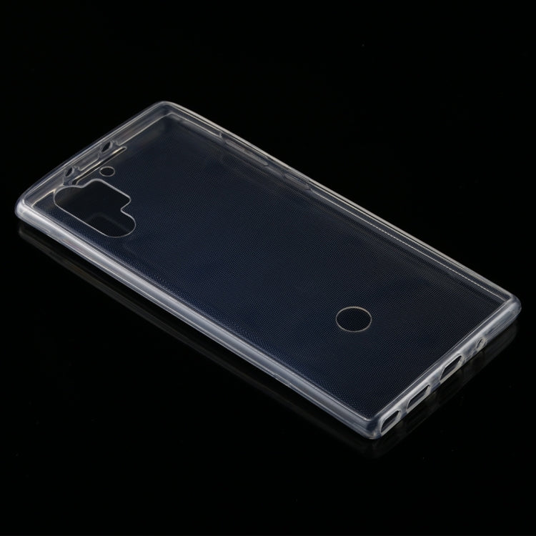 For Galaxy Note 10+ Ultra-thin Double-sided Full Coverage Transparent TPU Case