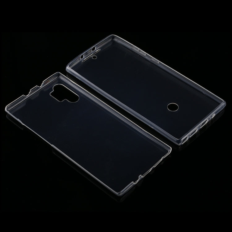 For Galaxy Note 10+ Ultra-thin Double-sided Full Coverage Transparent TPU Case