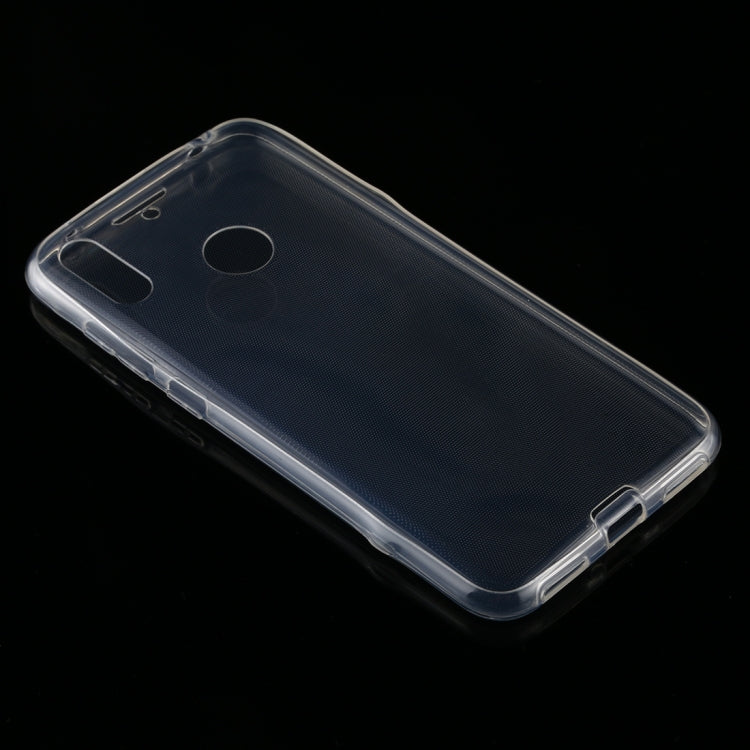 For Huawei Y7 Ultra-thin Double-sided Full Coverage Transparent TPU Case