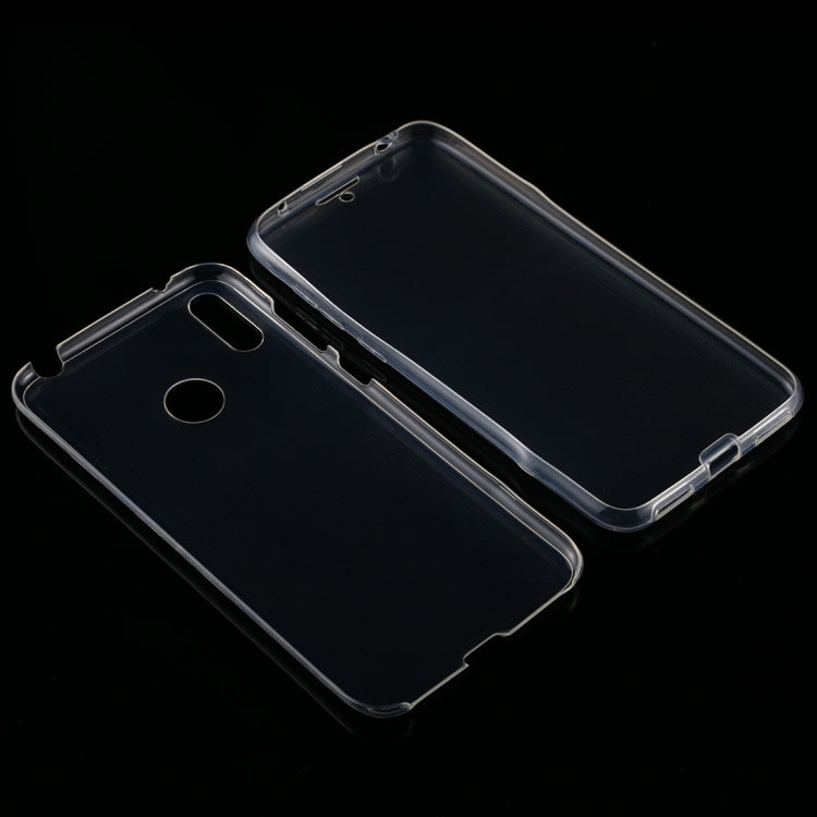 For Huawei Y7 Ultra-thin Double-sided Full Coverage Transparent TPU Case