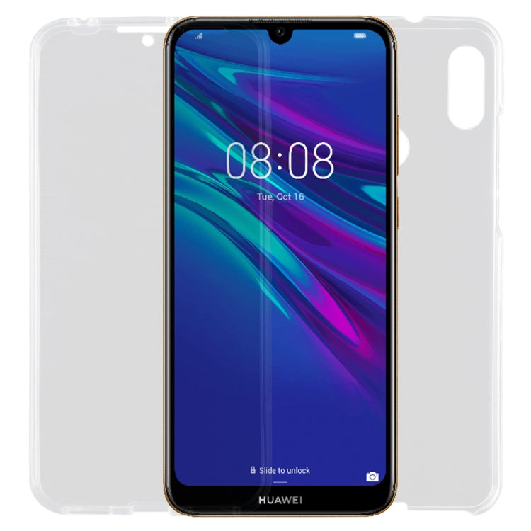For Huawei Y6 Ultra-thin Double-sided Full Coverage Transparent TPU Case