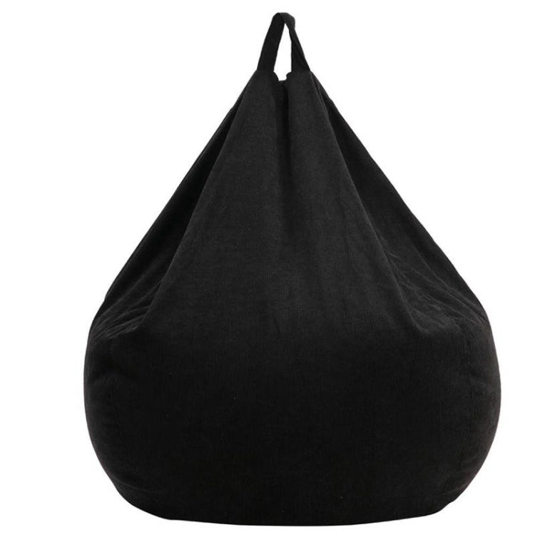 Corduroy Lazy Bean Bag Chair Sofa Cover, Size:100x120cm