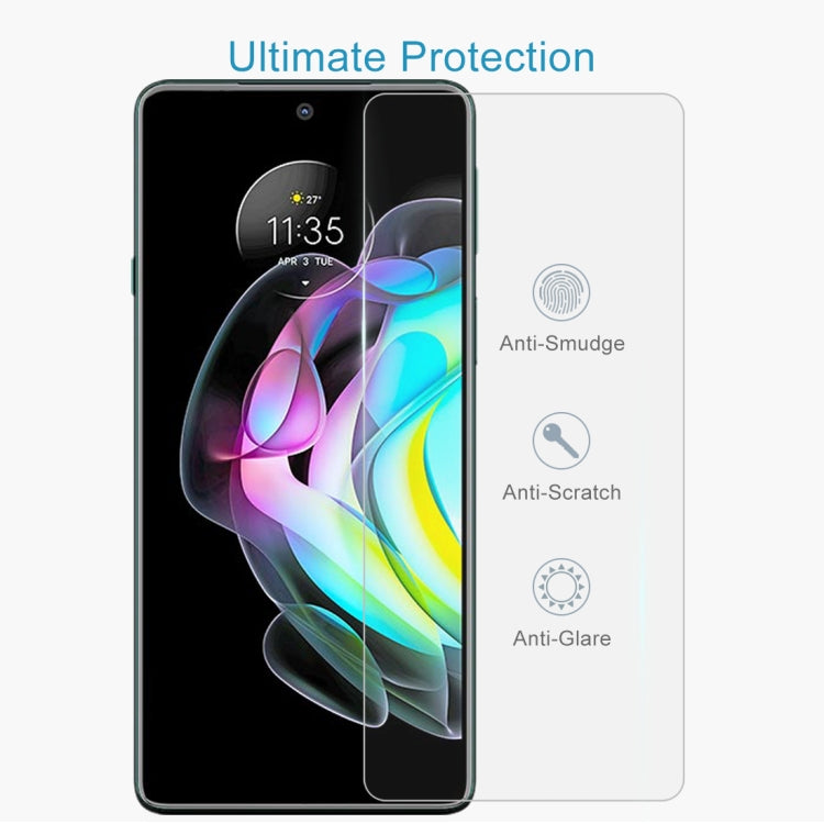 For Motorola Edge 20 10 PCS 0.26mm 9H 2.5D Tempered Glass Film