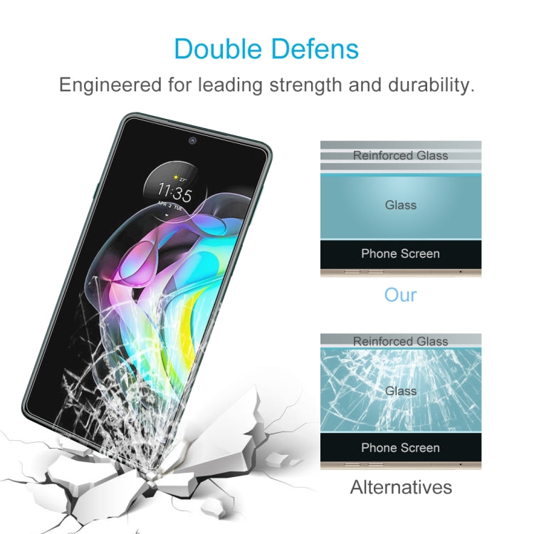 For Motorola Edge 20 10 PCS 0.26mm 9H 2.5D Tempered Glass Film