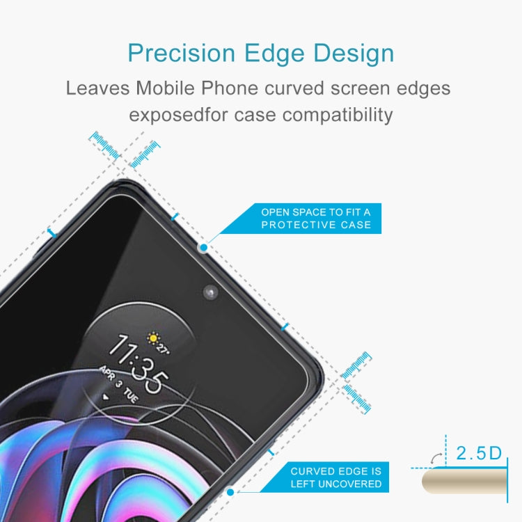 For Motorola Edge 20 Pro 10 PCS 0.26mm 9H 2.5D Tempered Glass Film