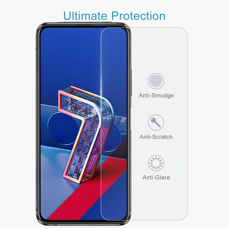 For Asus Zenfone 7 / Zenfone 7 Pro 10 PCS 0.26mm 9H 2.5D Tempered Glass Film