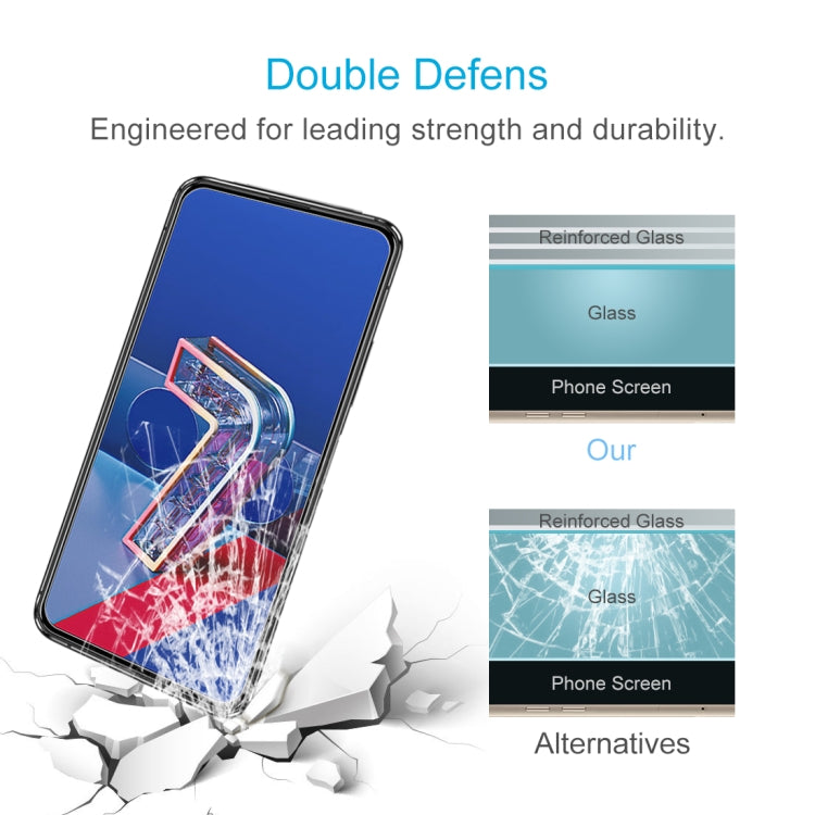For Asus Zenfone 7 / Zenfone 7 Pro 10 PCS 0.26mm 9H 2.5D Tempered Glass Film