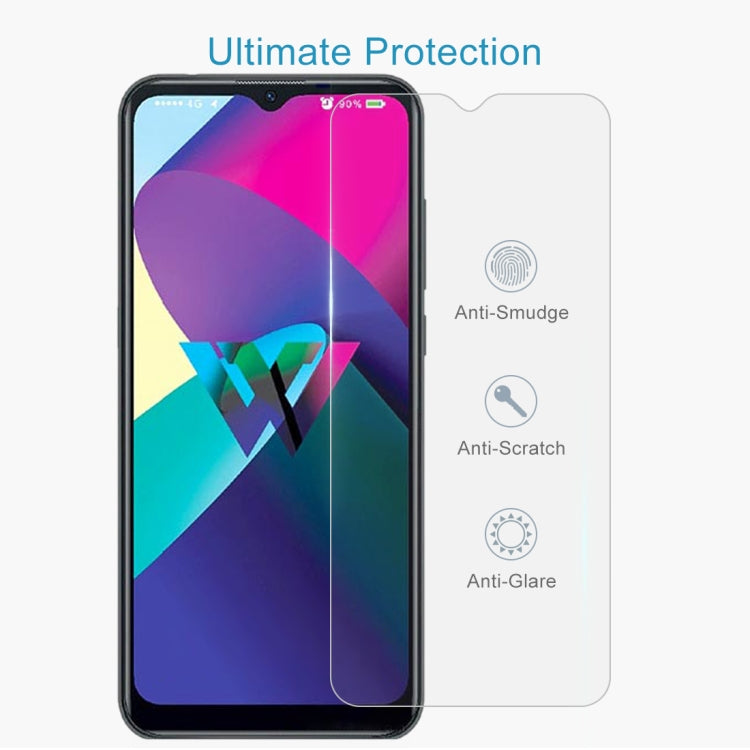 For LG W11 10 PCS 0.26mm 9H 2.5D Tempered Glass Film