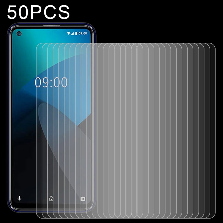 For LG W41 / W41+ / W41 Pro 50 PCS 0.26mm 9H 2.5D Tempered Glass Film