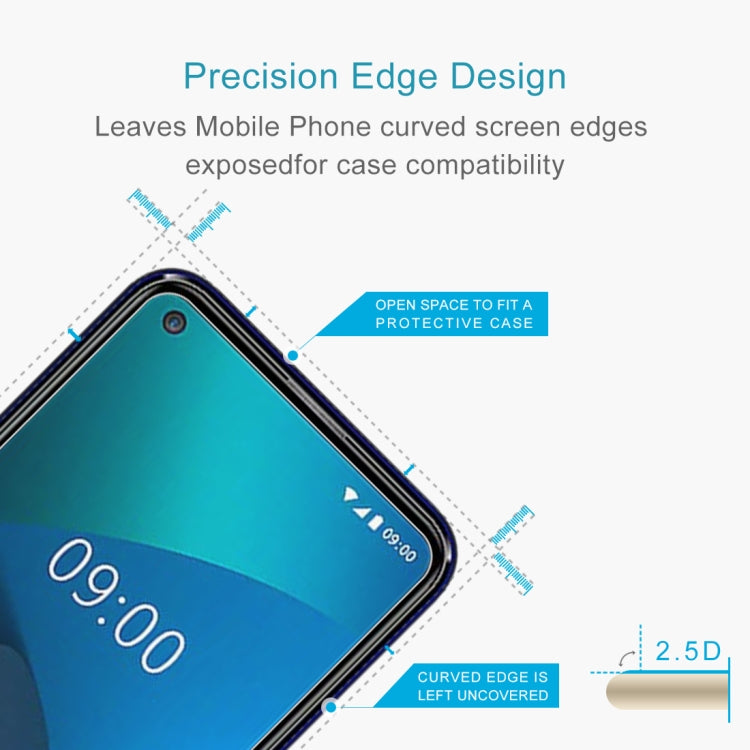 For LG W41 / W41+ / W41 Pro 50 PCS 0.26mm 9H 2.5D Tempered Glass Film