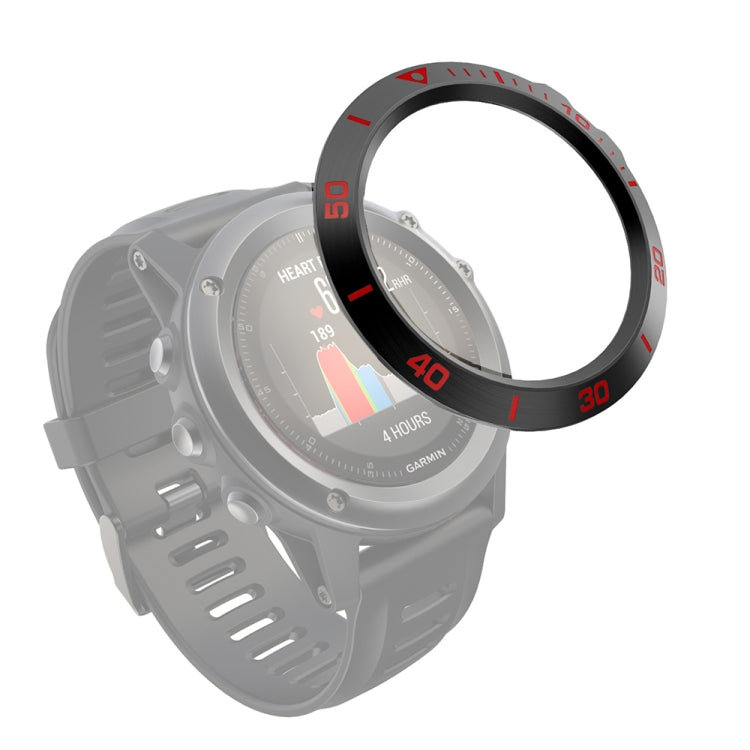 For Garmin Fenix 3/3 HR Smart Watch Steel Bezel Ring, A Version