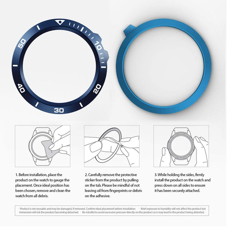 For Garmin Fenix 3/3 HR Smart Watch Steel Bezel Ring, A Version