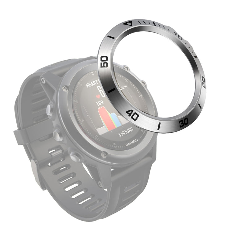 For Garmin Fenix 3/3 HR Smart Watch Steel Bezel Ring, A Version
