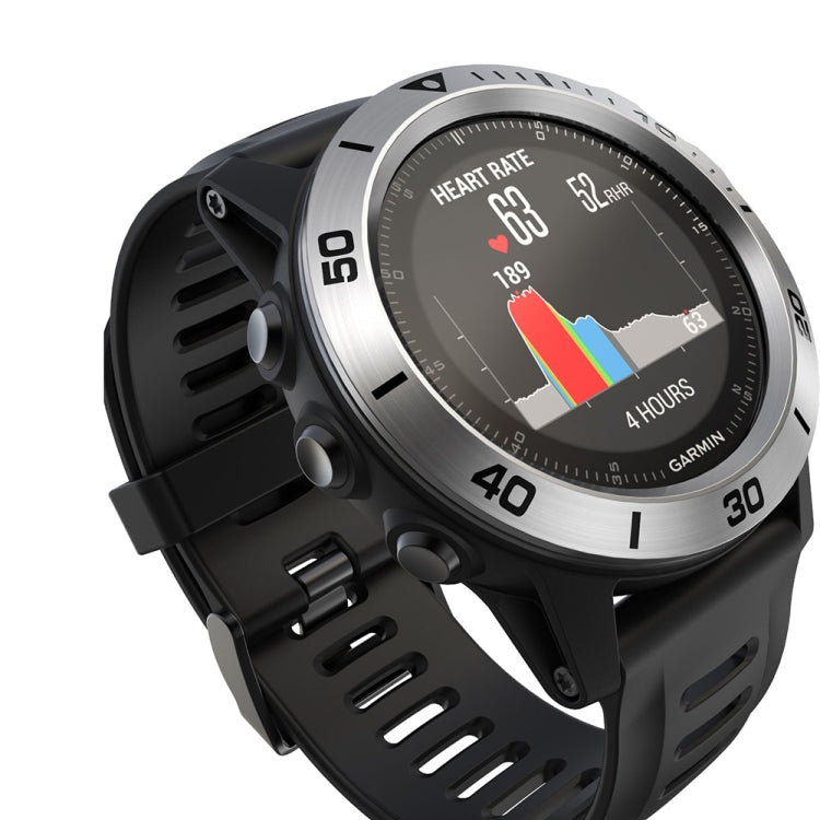 For Garmin Fenix 3/3 HR Smart Watch Steel Bezel Ring, A Version