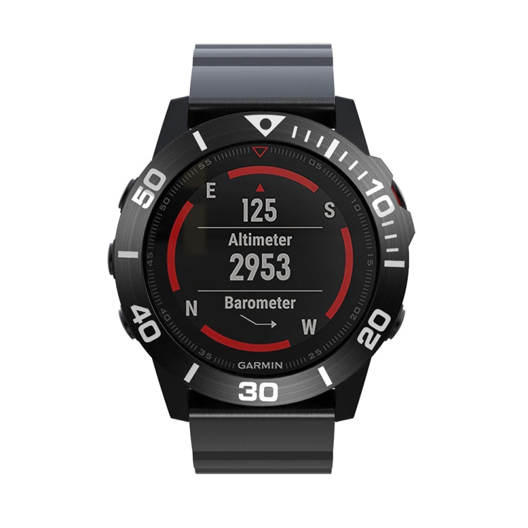 For Garmin Fenix 5X/5X Plus Smart Watch Steel Bezel Ring, A Version