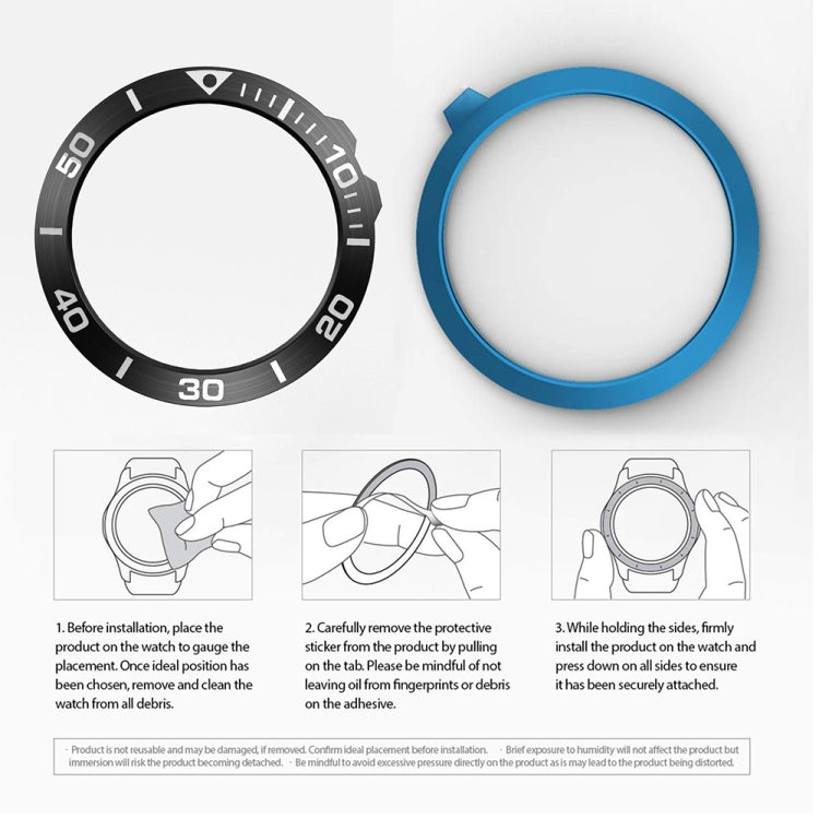 For Garmin Fenix 5X/5X Plus Smart Watch Steel Bezel Ring, A Version