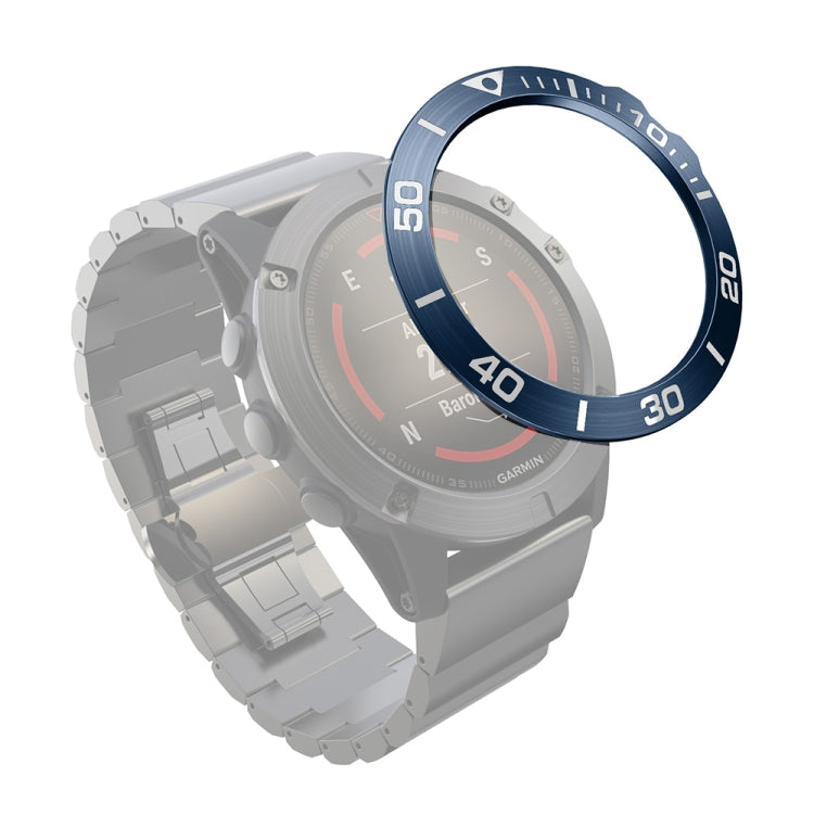 For Garmin Fenix 5X/5X Plus Smart Watch Steel Bezel Ring, A Version