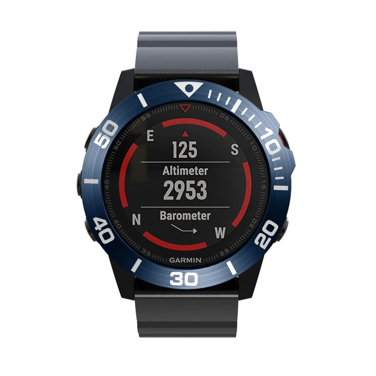 For Garmin Fenix 5X/5X Plus Smart Watch Steel Bezel Ring, A Version