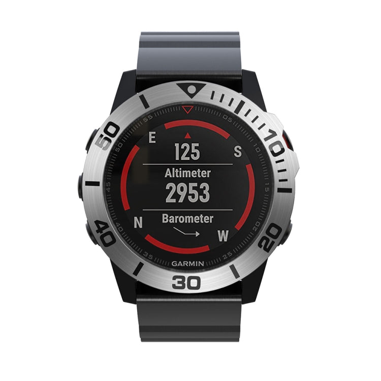 For Garmin Fenix 5X/5X Plus Smart Watch Steel Bezel Ring, A Version