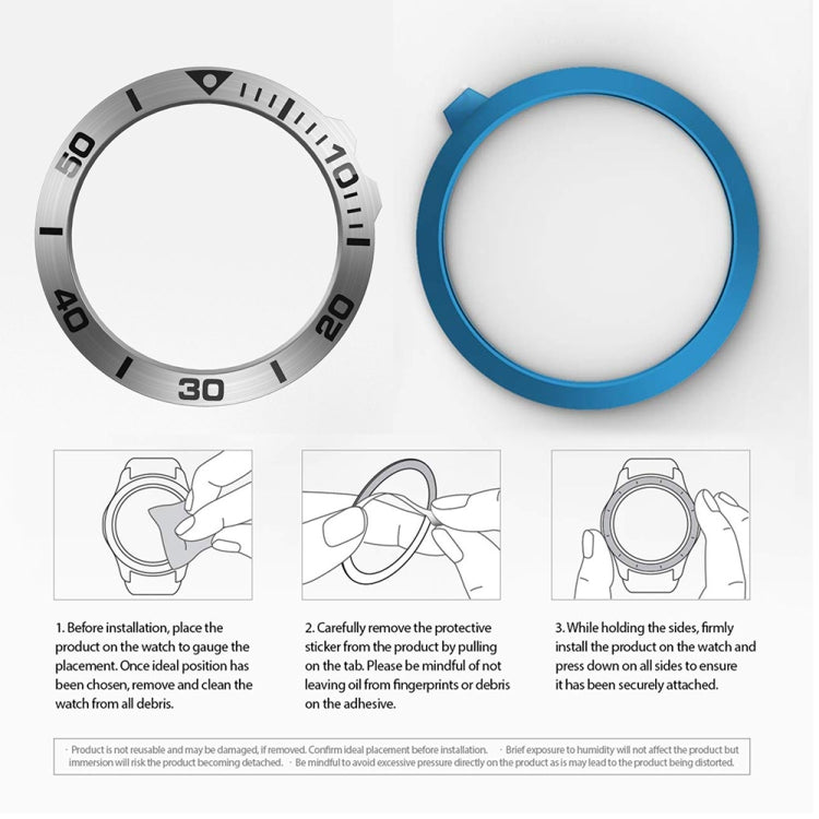 For Garmin Fenix 5X/5X Plus Smart Watch Steel Bezel Ring, A Version