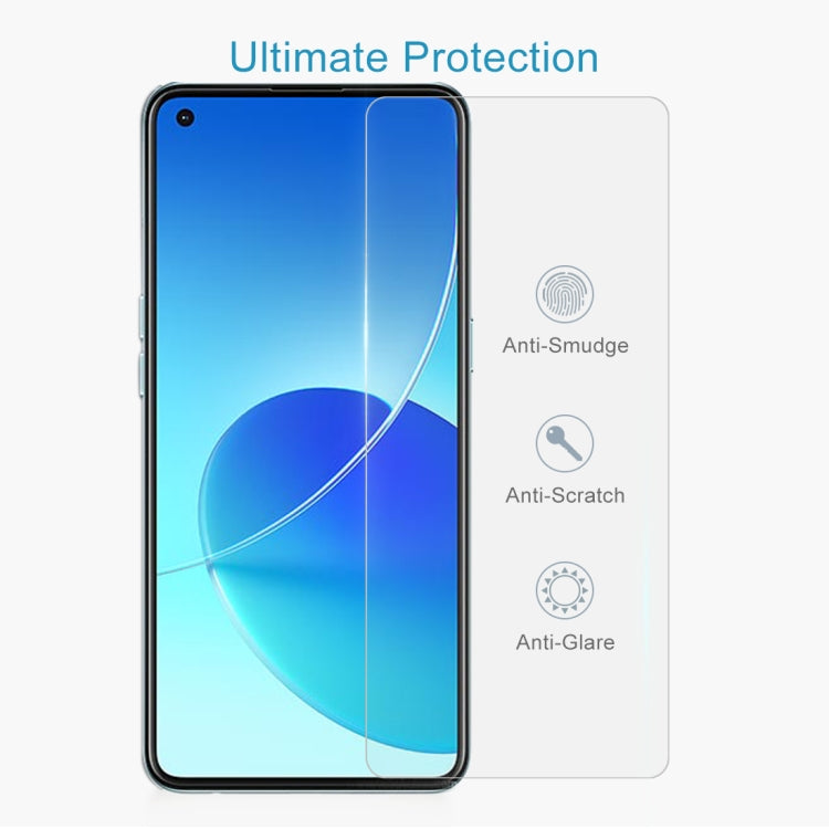 For OPPO Reno6 4G / Reno6 Z 10 PCS 0.26mm 9H 2.5D Tempered Glass Film