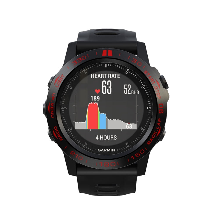 For Garmin Fenix 3/3 HR Smart Watch Steel Bezel Ring, B Version