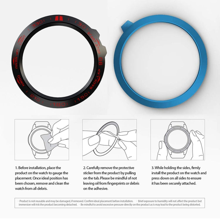 For Garmin Fenix 3/3 HR Smart Watch Steel Bezel Ring, B Version